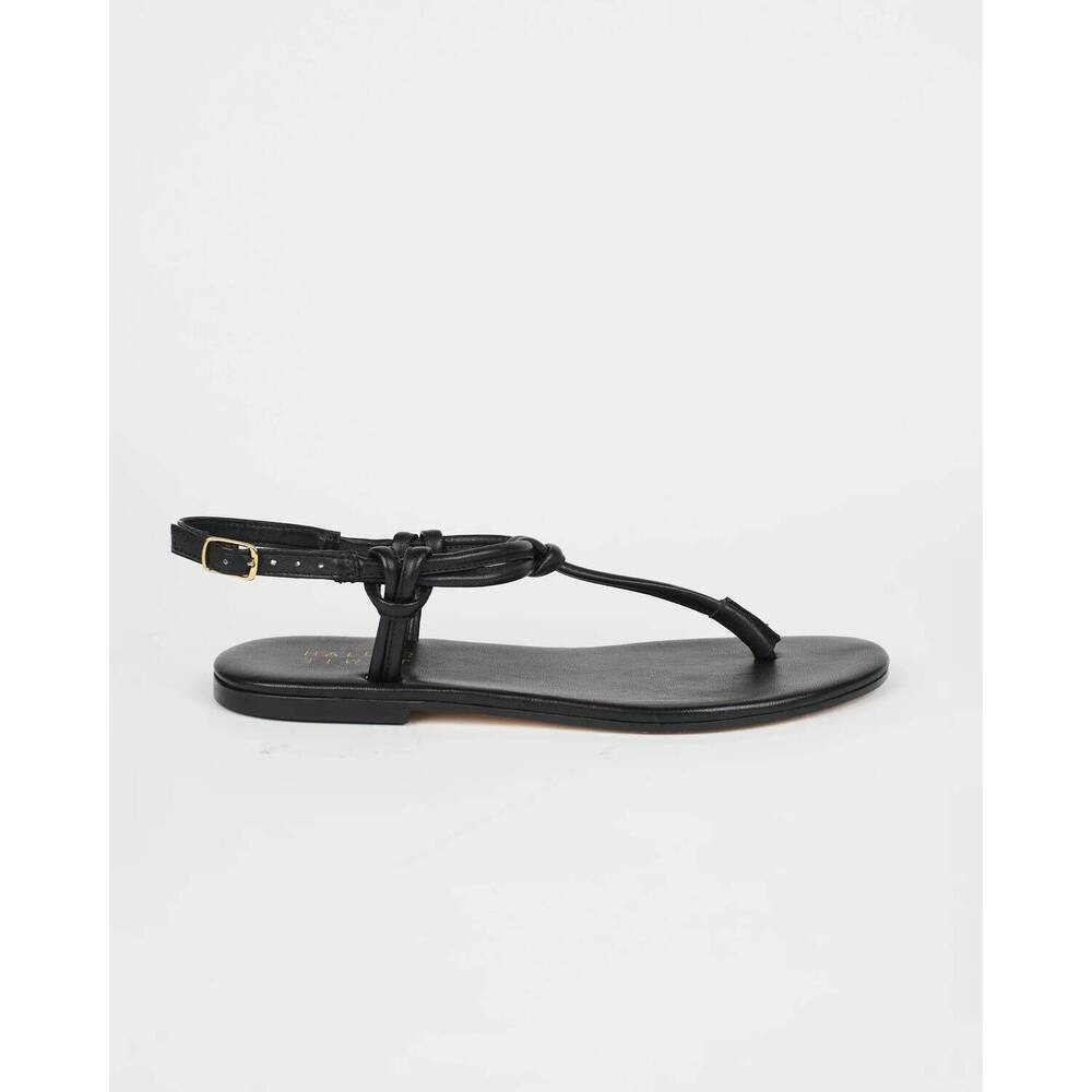 NEW JAMIE HALLER women's knot sandal in black